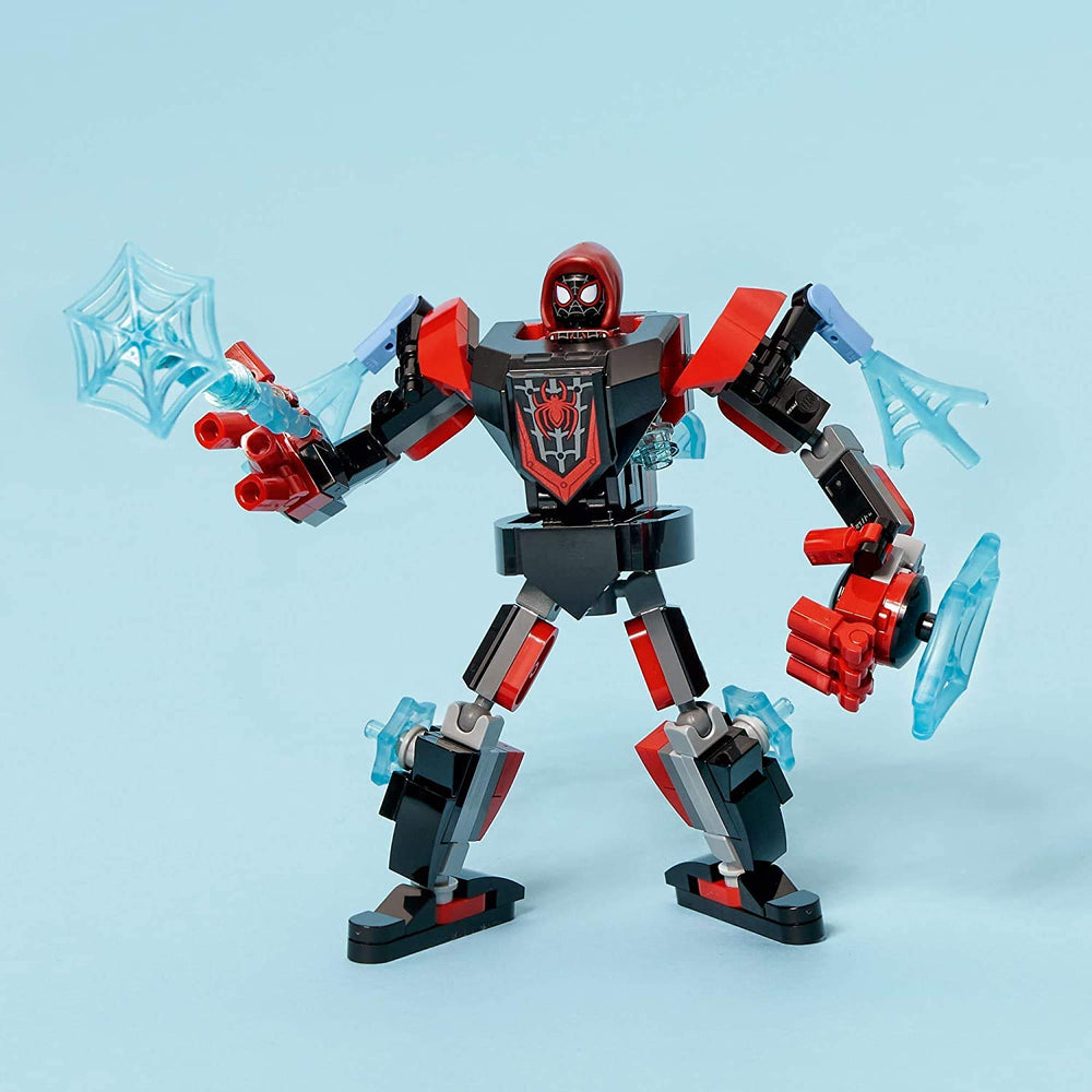 LEGO Marvel Spider-Man Miles Morales Mech Armor durable build for everyday play.
