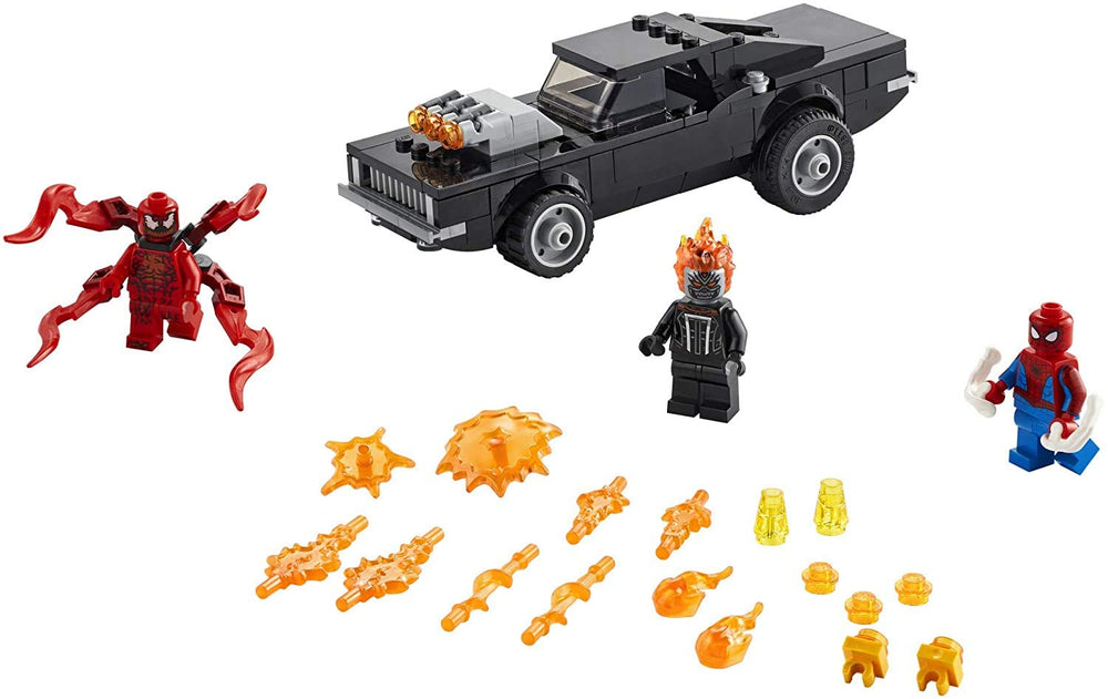 LEGO Spider-Man minifigure ready to swing into action.