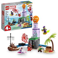 LEGO Marvel Spidey at Green Goblin's Lighthouse for imaginative play