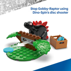 Spidey Rex and Gobby Raptor dinosaurs trigger exciting dinosaur adventures