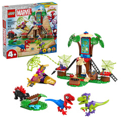 LEGO Marvel Spidey tree house HQ minifigs inspire imaginative superhero play