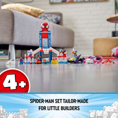 LEGO Marvel Spider-Man Webquarters Ghost Copter adds dynamic aerial play for adventures
