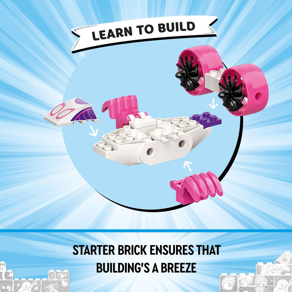 LEGO Marvel Spider-Man Webquarters minifigs showcase Spider-Man and friends in action