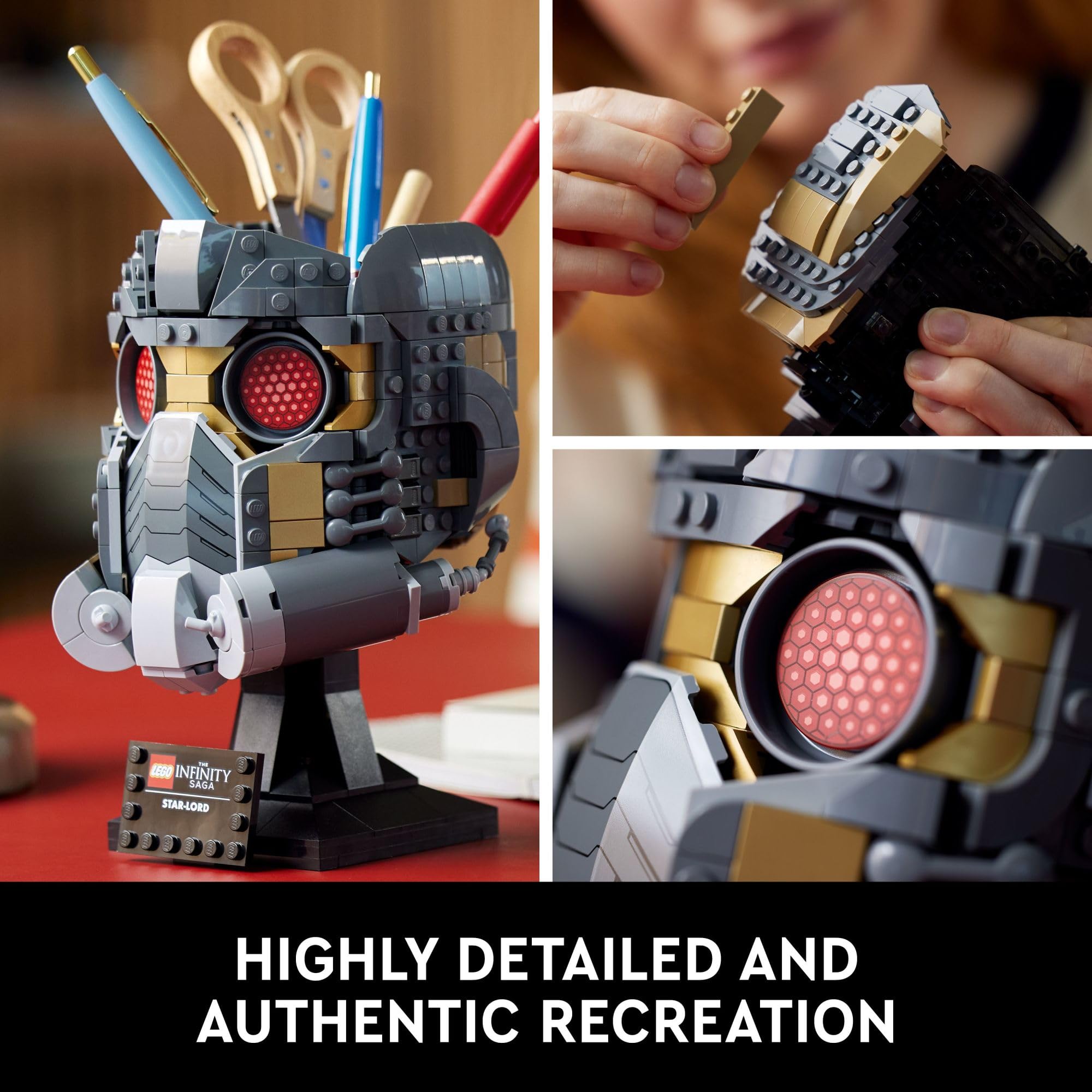 Instruction booklet and packaging hint at a rewarding build journey.