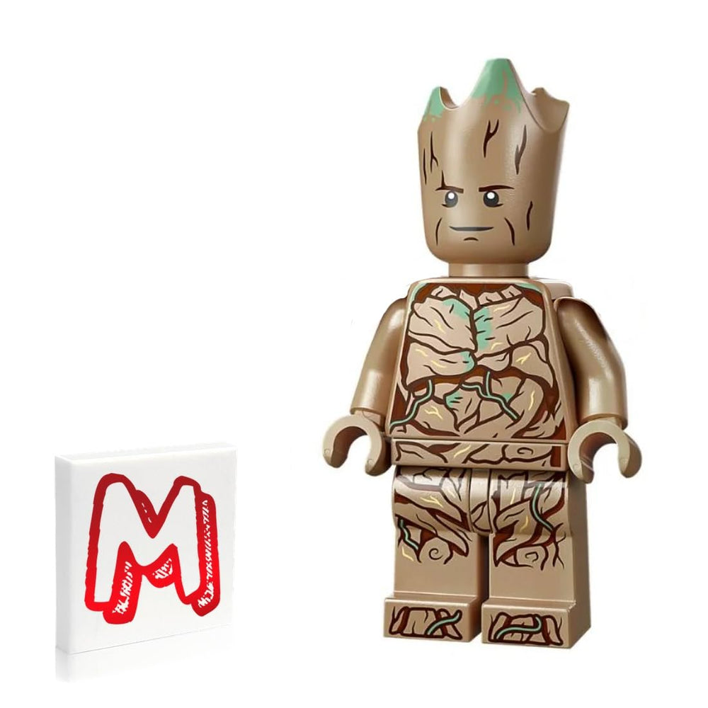 LEGO Marvel Teen Groot vines detail for creative storytelling.