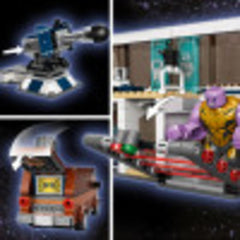 LEGO time-travelling truck image, reveals hidden gadgets for adventurous play.