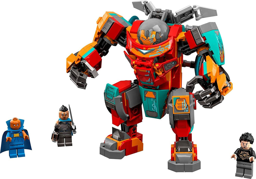 LEGO Marvel Valkyrie figure adds heroic companion for action-packed scenes.