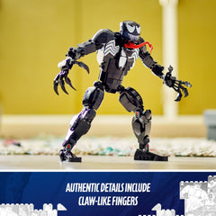 Display-ready Venom figure complements any superhero collection.