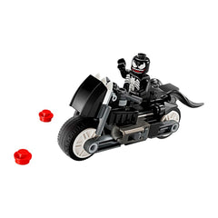 Lego Marvel Venom motorcycle assembled for action-packed play sessions.