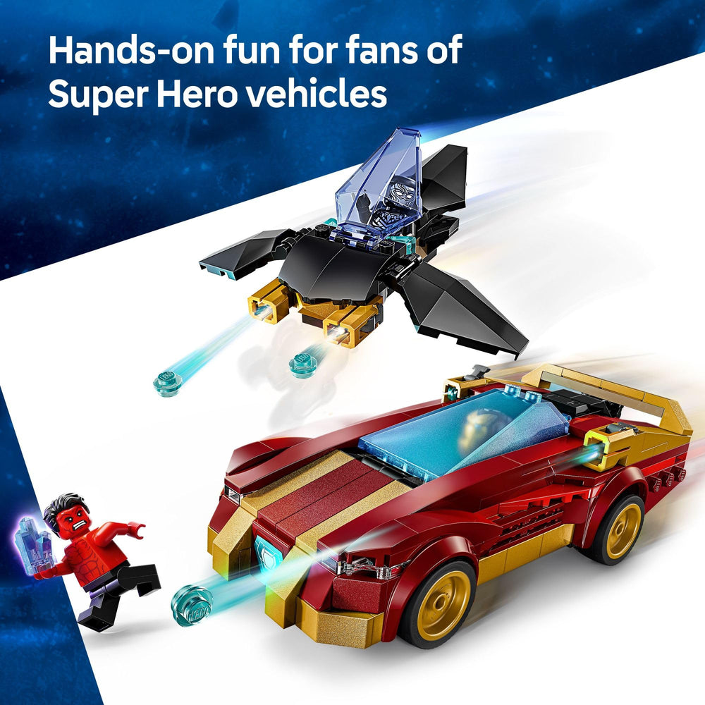LEGO Marvel vibranium crystal accessory sparks imaginative role play