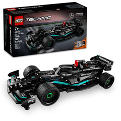 LEGO Technic Mercedes-AMG F1 W14 E front view with authentic livery for immersive play