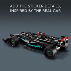 LEGO Technic Mercedes-AMG F1 W14 E pulls back and races for imaginative play