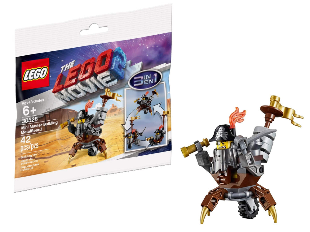 LEGO MetalBeard mini-figures for imaginative, movie-inspired play.