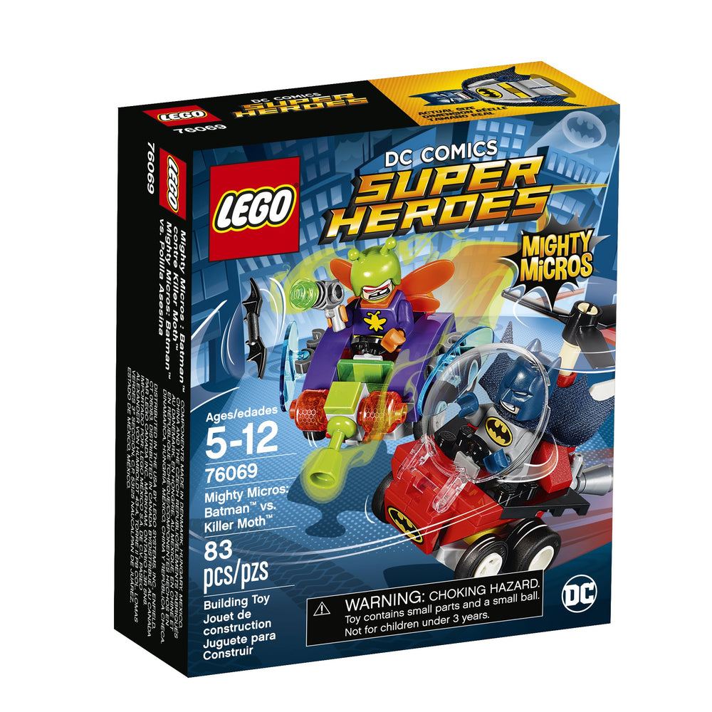 LEGO Mighty Micros Batcopter blades for rotating action during aerial play