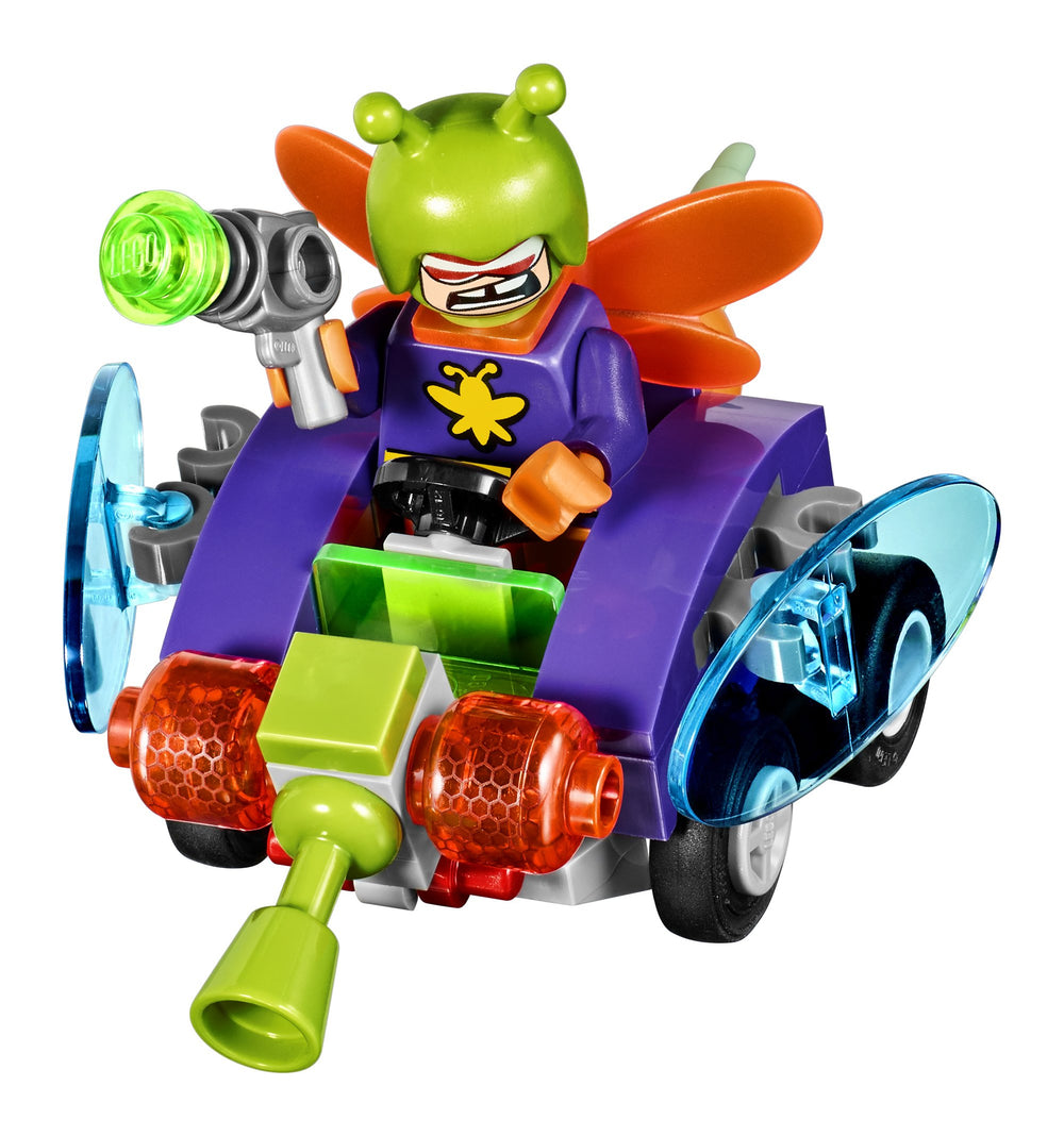 LEGO Killer Moth eyes detail on the micro vehicle for dramatic look