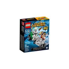 LEGO Mighty Micros Wonder Woman vs Doomsday battle set for quick imaginative battles by kids