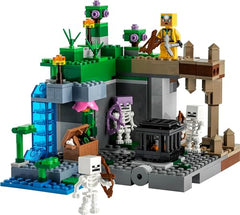 LEGO Minecraft 21189 Skeleton Dungeon stalagmites and stalactites detail inspire imagination