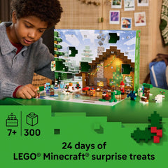 LEGO Minecraft Advent Calendar 2025—minifigures for endless Minecraft-inspired storytelling.