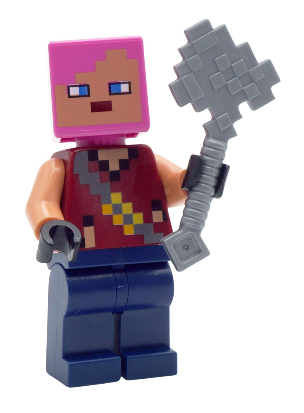 LEGO Minecraft The Brick People tile included for display accents