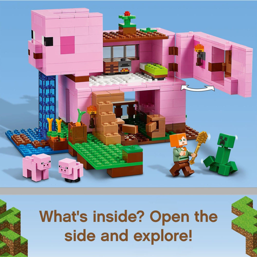 Alex figure from Minecraft joins the build for action-packed storytelling