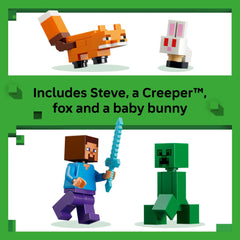 LEGO Minecraft diamonds and treasure chest boost treasure-hunt storytelling