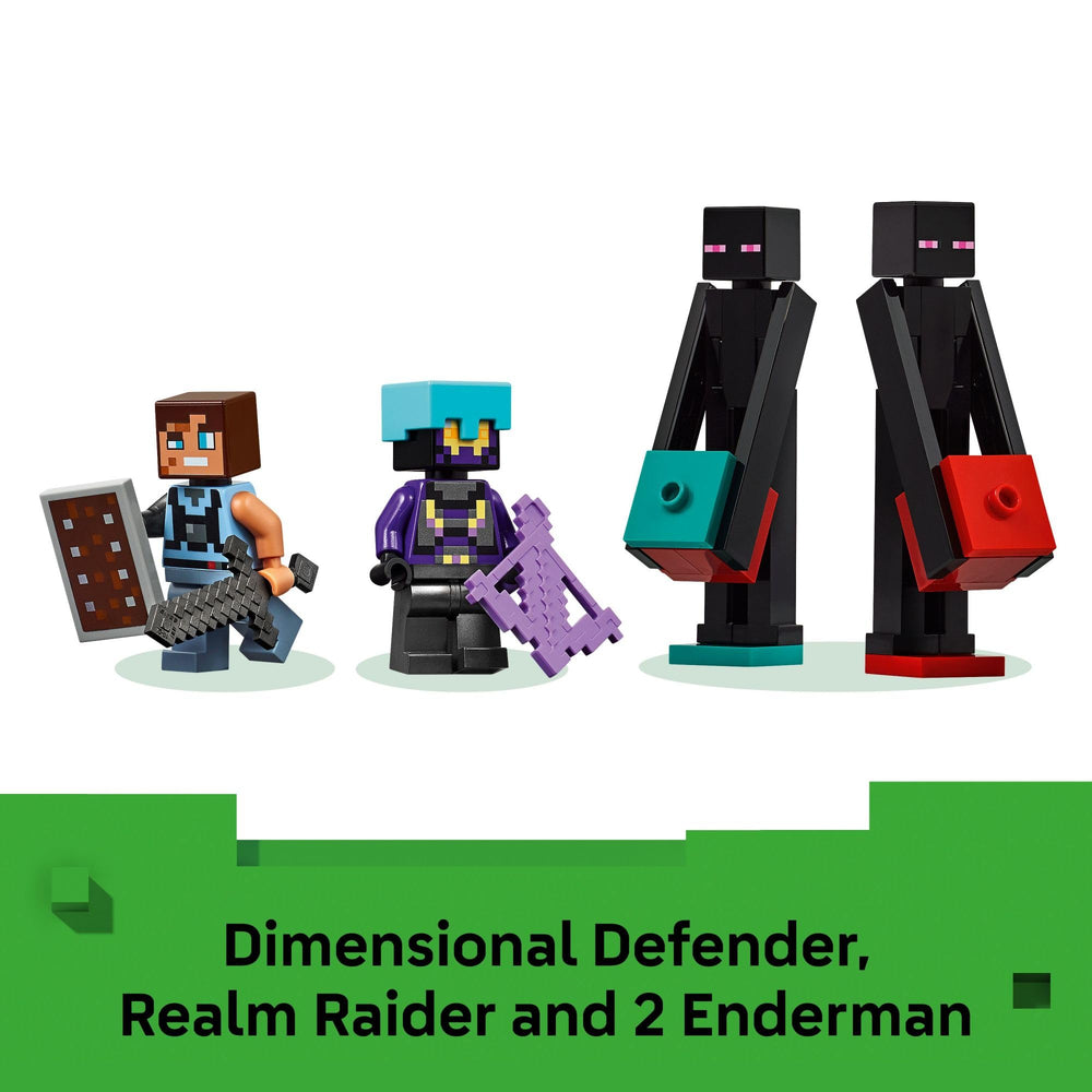 Modular Enderman Tower reconfigures for PvP battles and quick setup.