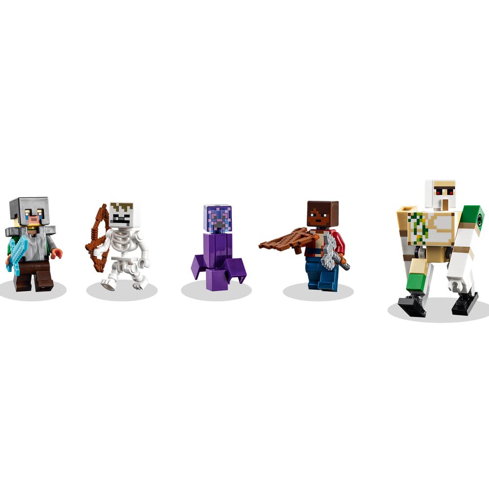 LEGO Minecraft Jungle Abomination 21176 buildable play and dramatic display ideas.