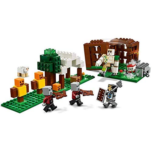 LEGO Minecraft Pillagers with crossbows add dynamic battles