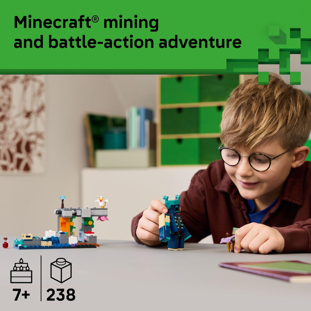 LEGO Minecraft Silent Ranger minifigure for action-packed battles and storytelling.