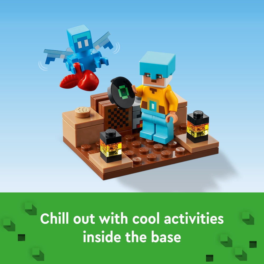 LEGO Minecraft Skeleton mob figure introduces classic combat challenges