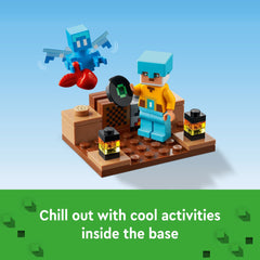 LEGO Minecraft Skeleton mob figure introduces classic combat challenges