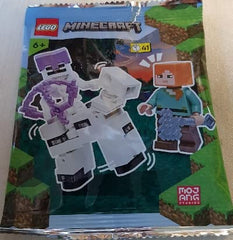LEGO Minecraft Skeleton mini figure suitable for dioramas