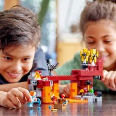 LEGO Minecraft The Blaze Bridge 21154 blaze figures ideal for action packed battles