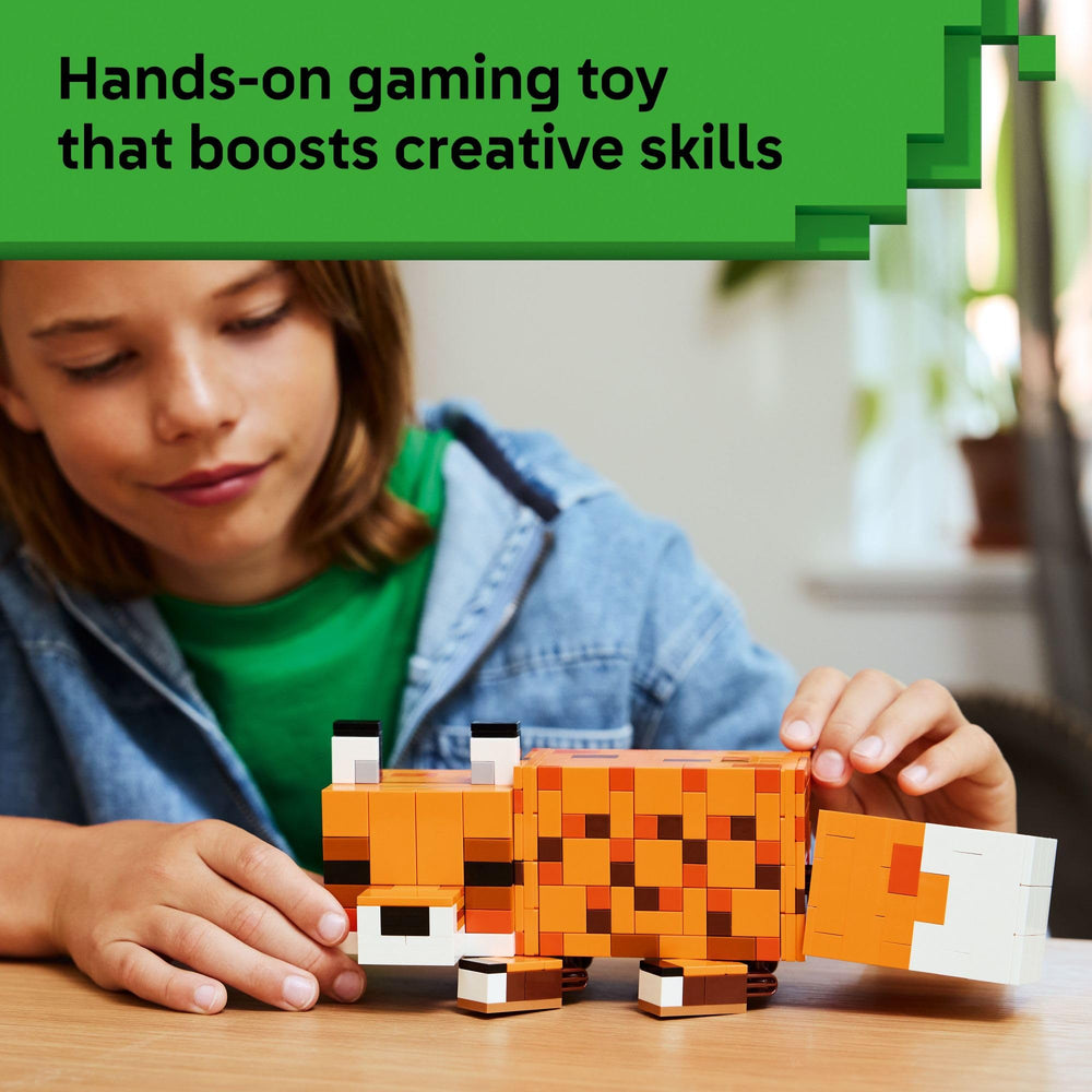 LEGO Minecraft The Fox berries and egg accessories for storytelling