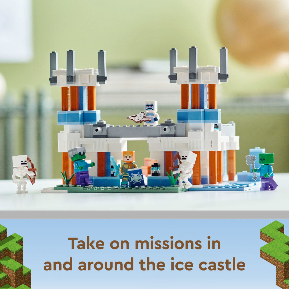 Yeti figure adds wintry intrigue to Minecraft battles in The Ice Castle