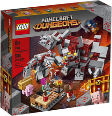 LEGO Minecraft The Redstone Battle Hedwig hero ready for dungeon adventures