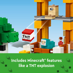 LEGO Minecraft zombie figure adds classic challenge to builds.