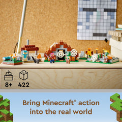 LEGO Minecraft zombie villager workplace with blast furnace encourages creative construction