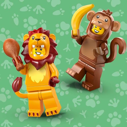 LEGO Minifigure Animal Series 28 crocodile: a playful prop for pretend play.