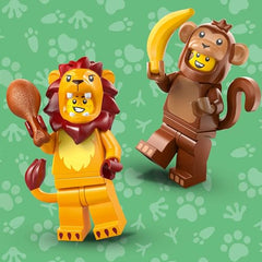 LEGO Minifigure Animal Series 28 crocodile: a playful prop for pretend play.