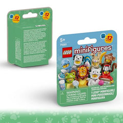 LEGO Minifigure Animal Series 28 frog: a vivid character for classroom builds.