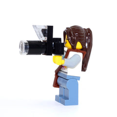 Lego nature photographer figure close-up highlights detailed accessories for storytelling