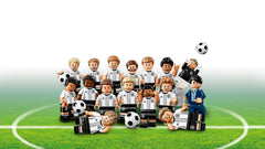 LEGO Minifigures 71014 DFB The Team Jerome Boateng defender figurine for team-building displays.
