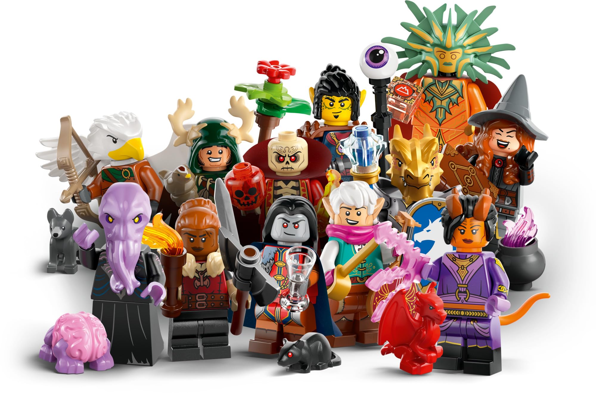 LEGO Minifigures D&D 6 Pack shows six random characters for collectors.
