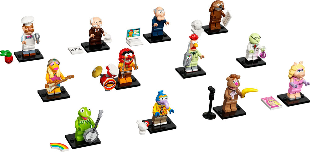 LEGO Minifigures The Muppets 71033 Animal figure inspires energetic storytelling.