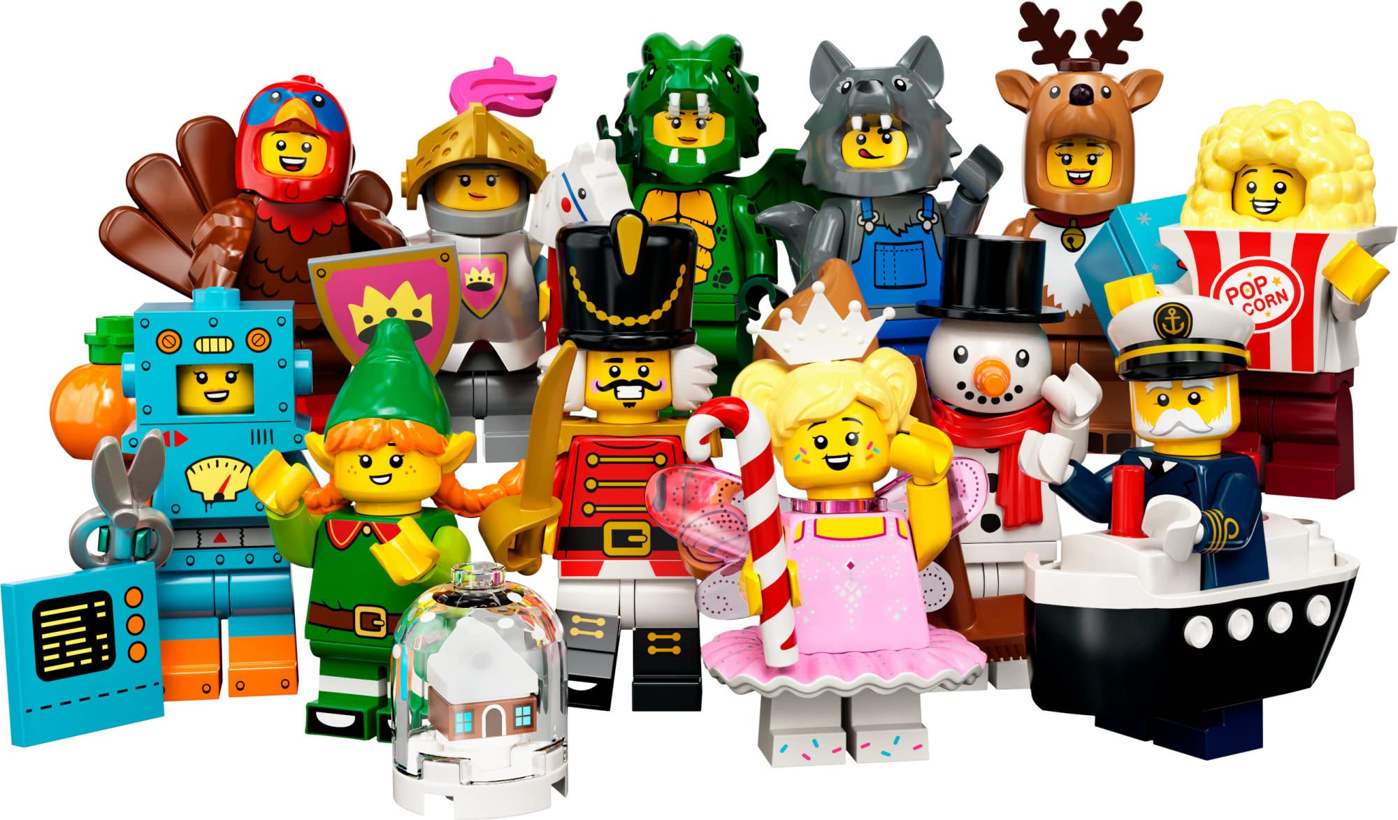 LEGO Minifigures Series 23 Sugar Fairy figure for storytelling and collectability.