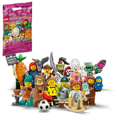 LEGO Minifigures Series 24 T-Rex Costume Fan with accessory for imaginative play
