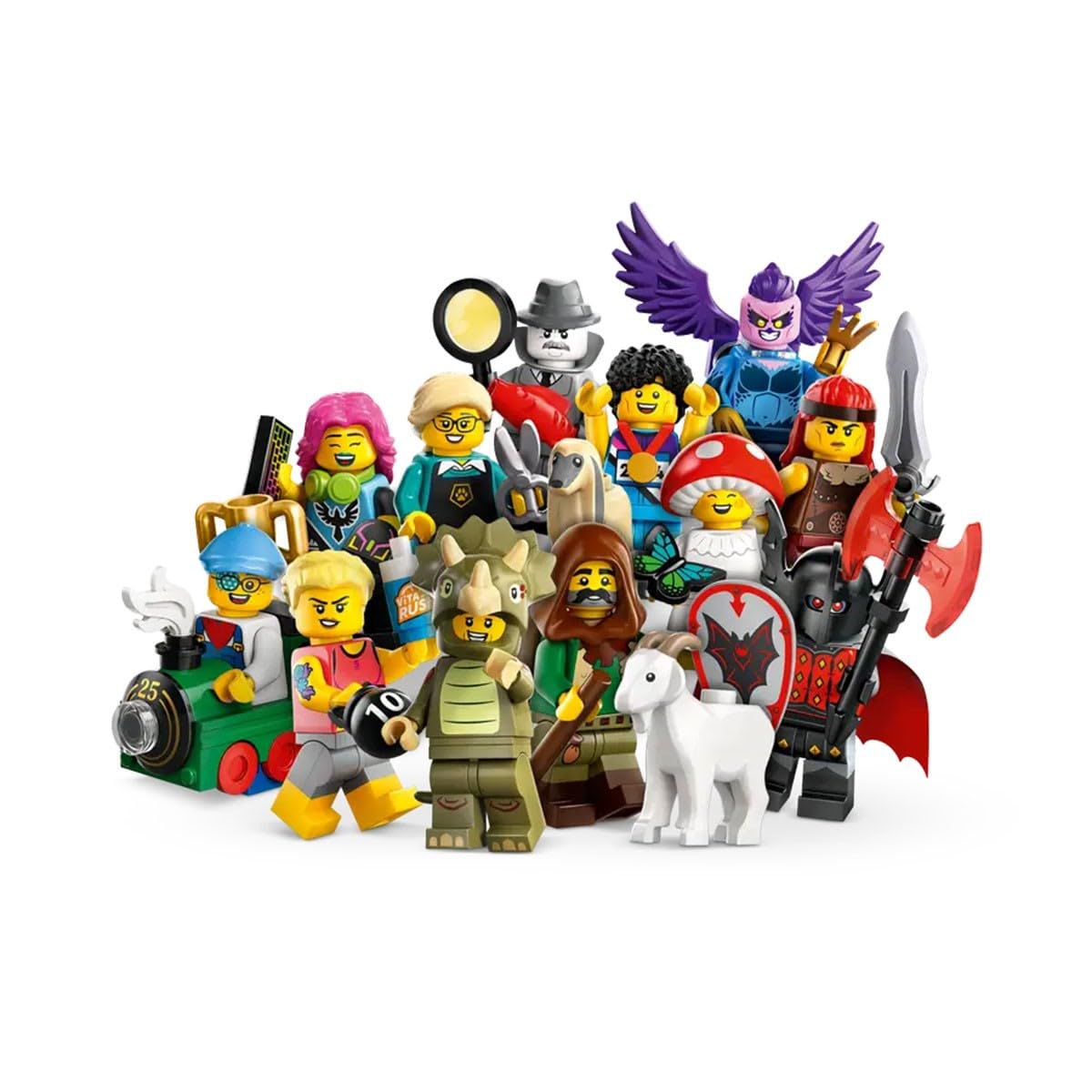 LEGO Minifigures Series 25 surprise box showing a collectible figure for imaginative play.