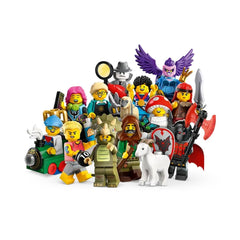 LEGO Minifigures Series 25 surprise box showing a collectible figure for imaginative play.