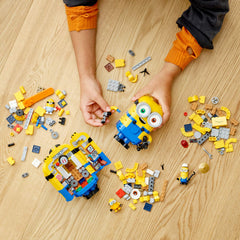 LEGO Minions eyes-turn feature adds dynamic posing during play.